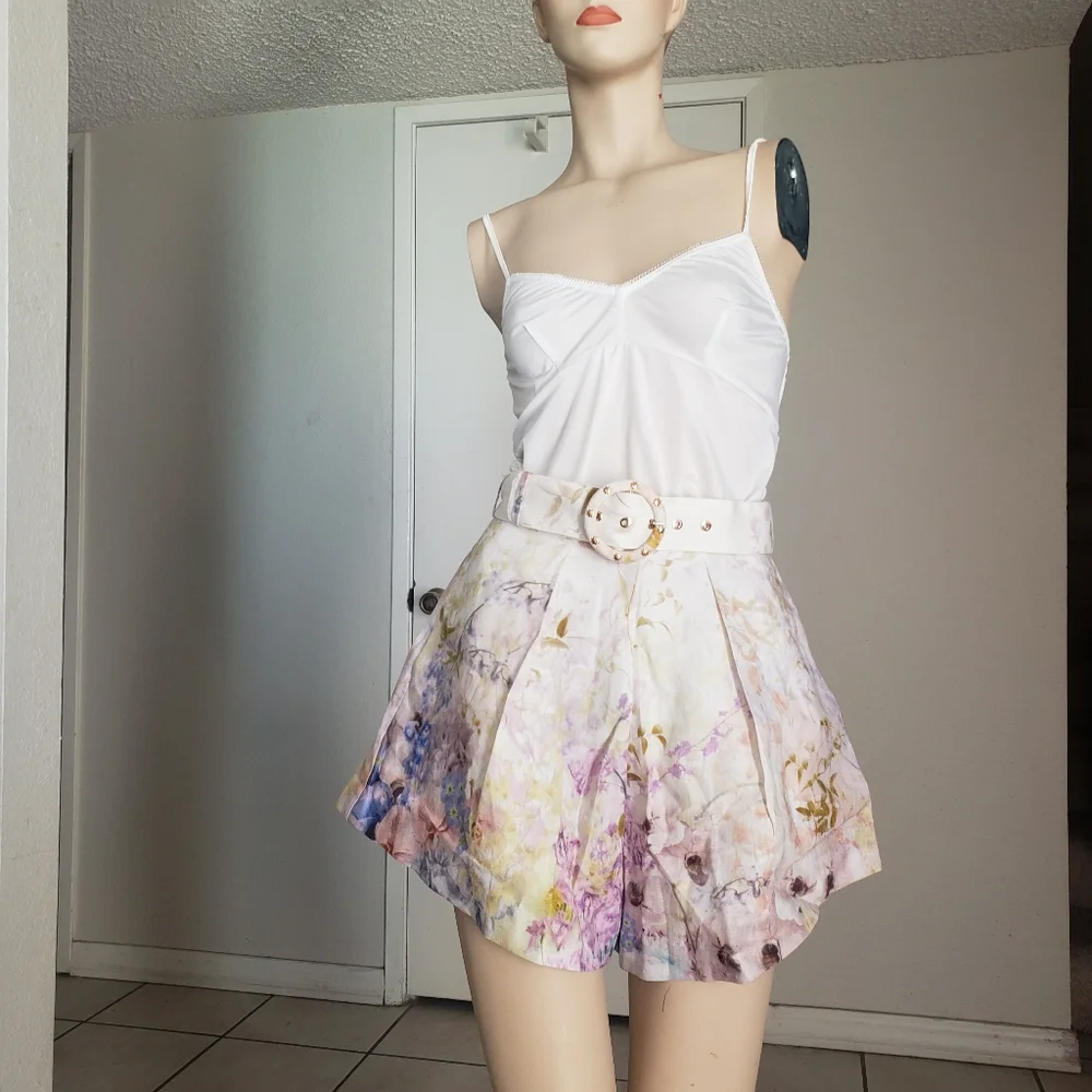 Zimmermann white 3D floral top size 0 - Picture 7 of 7